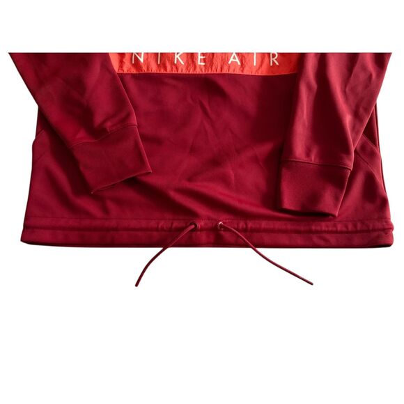 Nike Air Half Zip Jacket Red/Orange Pullover Windbreaker Men Size Medium - Picture 3 of 6